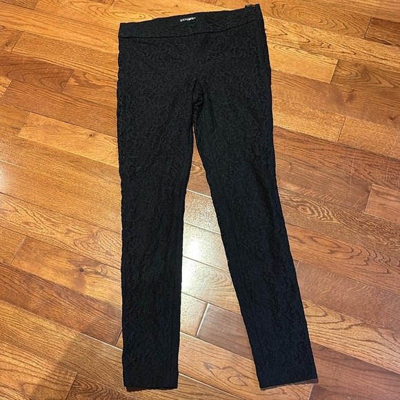 Express Lace skinny pants Sz 4 - Picture 4 of 13